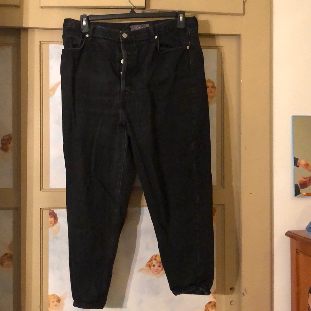 Black Mom Jeans